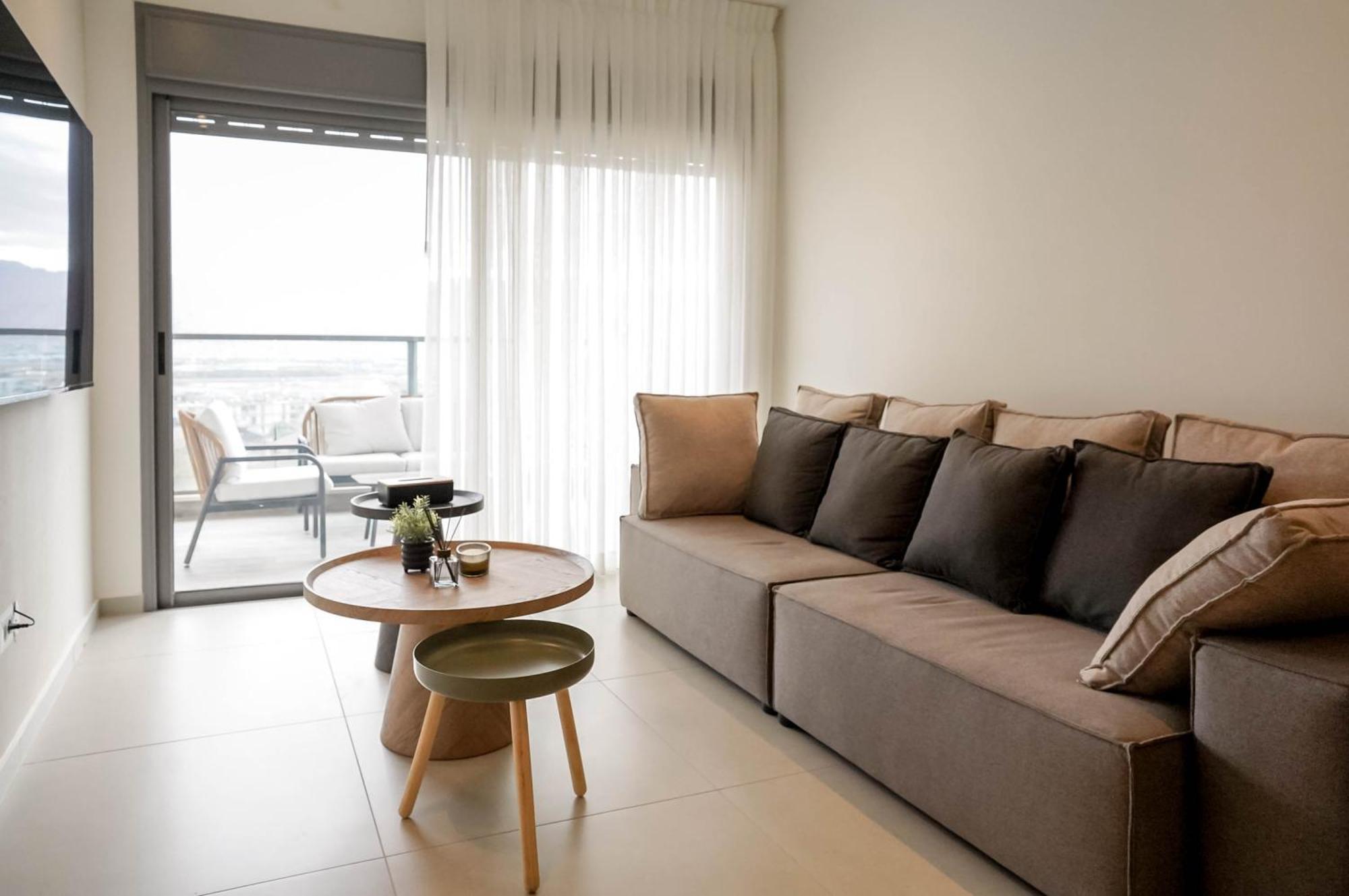 Yalarent New Stylish Apartment 3Br With Balcony Эйлат Экстерьер фото